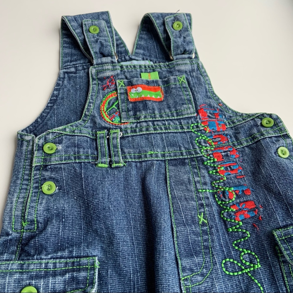 [3/15$✨] Crocodile Jeans Overalls 🐊
